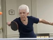 أمريكية تتعلم لعبة تنس الطاولة فى عمر الـ 89.. حققت مركزا متقدما بالمنافسات