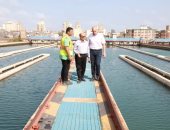 رئيس "مياه الإسكندرية" يتفقد مركز خدمة عملاء ومحطة السيوف