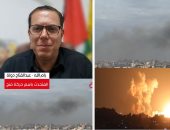 متحدث حركة فتح يعلن عبر تليفزيون اليوم السابع تفاصيل التصعيد ردا علي جرائم إسرائيل