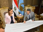 محافظ الغربية يستقبل وزيرة الثقافة فى مستهل زيارتها للمحافظة