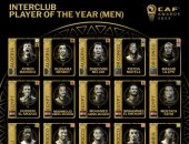 6 لاعبين من الأهلى ينافسون على جائزة أفضل لاعب داخل أفريقيا 2023