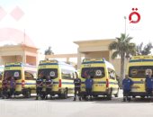 دخول سيارات إسعاف مصرية لمعبر رفح تمهيدا لاستقبال أطفال من فلسطين