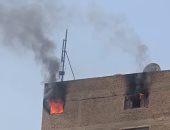 إصابة ربة منزل و 3 أطفال بحريق شقة سكنية فى مدينة 6 أكتوبر   