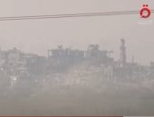 اشتباكات قوية بين الفصائل الفلسطينية وقوات الاحتلال فى حى الزيتون بغزة