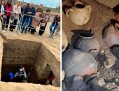 اكتشاف مقبرة أثرية مليئة بالقطع الأثرية فى إيطاليا.. اعرف التفاصيل