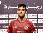 طاهر محمد رجل مباراة الأهلي وطلائع الجيش بعد تسجيل هدف وصناعة آخر