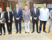 محافظ المنوفية يلتقى المدير التنفيذى لجائزة مصر للتميز الحكومى 