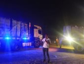 الهلال الأحمر المصرى يعلن تسلم نظيره الفلسطينى 93 شاحنة مساعدات إنسانية