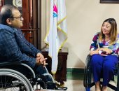 المشرف العام على "القومى للإعاقة" تستقبل سفير دولة نيبال لبحث سبل التعاون