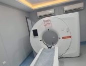تشغيل تجريبى لجهاز الأشعة المقطعية بمستشفى النيل للتأمين الصحى بشبرا الخيمة