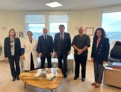 وزير الصحة يعقد اجتماعا مع رئيس معهد «جوستاف روسي» الفرنسى لعلاج الأورام 