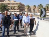 محافظ الجيزة: محور عمرو بن العاص طفرة فى نقل الحركة المرورية