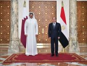 الرئيس السيسى وأمير قطر يؤكدان رفض أى محاولات لتصفية القضية الفلسطينية