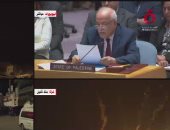 المندوب الفلسطينى فى الأمم المتحدة: الأوضاع فى قطاع غزة كارثية