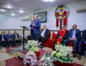 رئيس الطائفة الإنجيلية يشارك فى تنصيب القس بيشوى صفوت راعيا لكنيسة الوراق