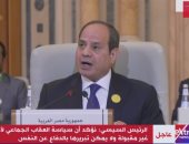 "العدالة" شعار مصر فى قمة الرياض.. حل الدولتين أساس الشرعية الدولية وسبيل إنهاء الصراع.. والدعوة لوقف إطلاق النار انتصار للإنسانية فى غزة.. ودعوة الرئيس لإجراء تحقيق دولى فى الانتهاكات تفعيل لمبدأ المحاسبة