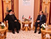 مباحثات بين الرئيس السيسي ونظيره الإيرانى على هامش القمة العربية الإسلامية