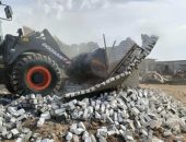 إزالة 47 حالة تعد على الأراضي الزراعية فى الإسماعيلية 