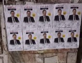 انتخابات الرئاسة 2024.. انتشار لافتات دعم فريد زهران في محافظة بنى سويف (صور)