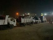 محافظة الجيزة ترفع 2600 حالة إشغال لمقاهى وكافيهات بهضبة الأهرام.. صور