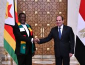 الرئيس السيسى ونظيره الزيمبابوى يتفقان على تطوير التعاون بمجال الزراعة 