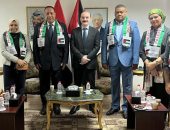 وفد مجلس نقابة الصحفيين بالإسكندرية يزور قنصل فلسطين