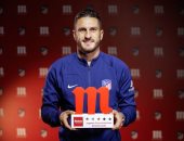 كوكي يفوز بجائزة أفضل لاعب فى أتلتيكو مدريد لشهر أكتوبر
