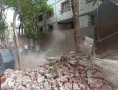 محافظة الجيزة تعيد فتح شارع بحى العمرانية بعد إغلاقه بسور 