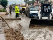 توقف سقوط الأمطار وطقس متقلب تتعرض له محافظة كفر الشيخ وبدء رفع المياه