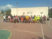 فريق معهد أبو العيون الازهرى بالإسكندرية يحصد المركز الأول في كرة السلة