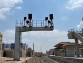 السكة الحديد تنتهى من تطوير وتحديث نظم الإشارات خط بنى سويف - أسيوط.. فيديو