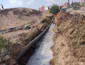 الانتهاء من أعمال إصلاح خط مياه شرب الدريسة فى الإسماعيلية