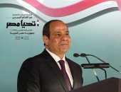 حملة "السيسى" تبرز عباراته الشهيرة بمؤتمر "حكاية وطن": مصر لا تخاف ولا تسقط