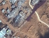 الأقمار الصناعية ترصد كارثة 2023 فى غزة بلقطات للنازحين الفلسطينيين.. صور