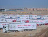 صندوق تحيا مصر: قافلة المساعدات الإنسانية لغزة تتضمن أكثر من 2510 أطنان