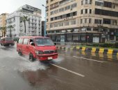 أمطار غزيرة رعدية على الإسكندرية وارتفاع أمواج البحر 5 أمتار غدًا