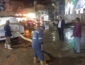 استمرار هطول الأمطار بكفر الشيخ وأعمال رفع المياه بالمدن والقرى.. صور