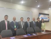 جامعة حلوان تبحث تعزيز التعاون مع وفد من جامعتى شنغهاى وفودان بالصين 