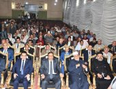 محافظ الفيوم يشهد جلسة مؤتمر "حياة كريمة" للتوعية بالقضية الفلسطينية