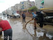 محافظة الدقهلية تواصل أعمال كسح وشفط تجمعات مياه الأمطار.. اعرف التفاصيل