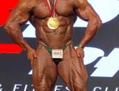 عماد المنيلاوي يحقق المركز الأول للوزن الثقيل فى البطولة العربية لكمال الأجسام