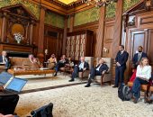 أبو الغيط يشارك مع 6 وزراء خارجية فى جلسة هامة مع الإعلام البريطانى