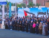 حازم الجندى: لقاء الرئيس بالمواطنين أظهر التلاحم الشعبى من أجل فلسطين