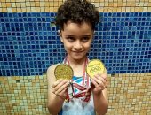 إلياس حجاج يحصد ذهبية بطولة كأس مصر للجمباز تحت 7 سنوات
