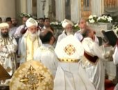 البابا تواضروس الثانى يترأس قداس ترقية قساوسة إلى رتبة القمصية من الإسكندرية