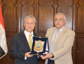 سفير كوريا الجنوبية يزور جامعة الإسكندرية لبحث سبل التعاون الأكاديمي 