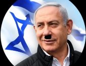 نتنياهو بشارب هتلر.. حقيقة الحساب الساخر المنسوب لرئيس الوزراء الإسرائيلى؟