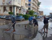 تقلبات جوية وأمطار على مدن محافظة دمياط.. وتحرك الوحدات المحلية لرفع المياه