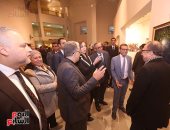 تامر عبد المنعم: معرض "مصر أد الدنيا" يستعرض إنجازات الدولة عبر 200 لوحة