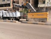 حملات مكثفة للنظافة وتطهير صفايات الأمطار والصرف ورفع الإشغالات بكفر الشيخ